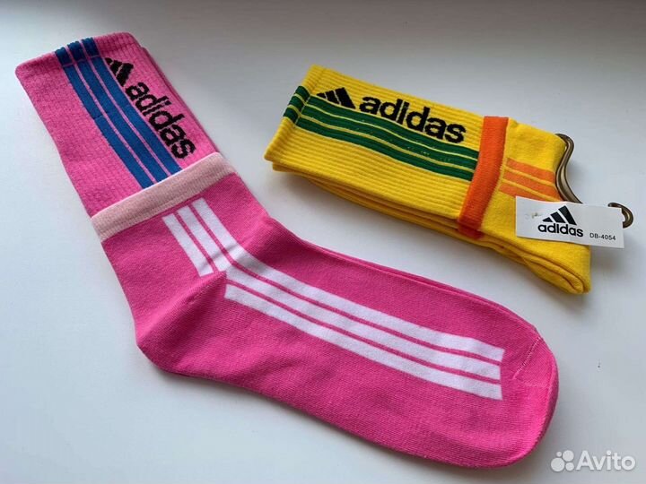 Носки длинные цветные