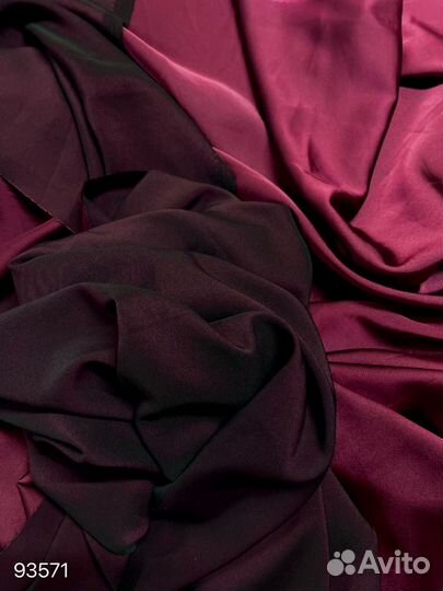 Ткань шёлк армани black оптом