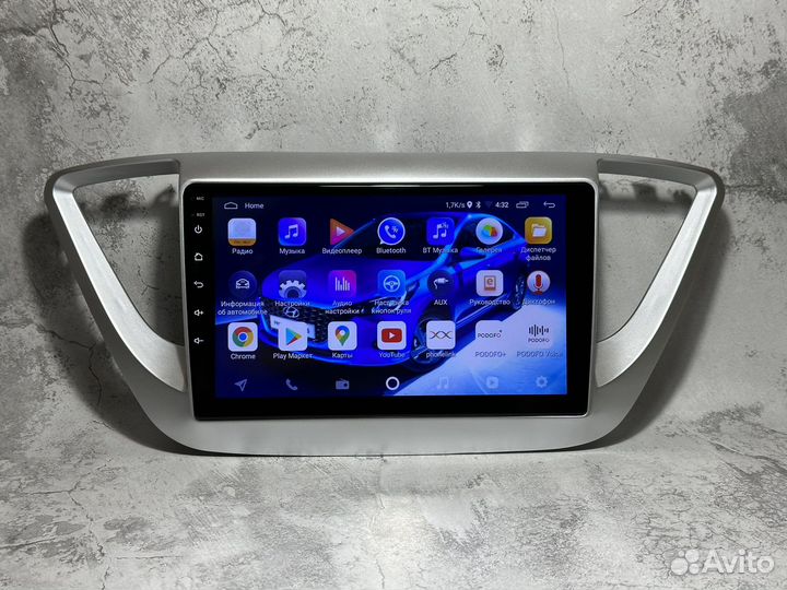 Магнитола Hyundai Solaris 2