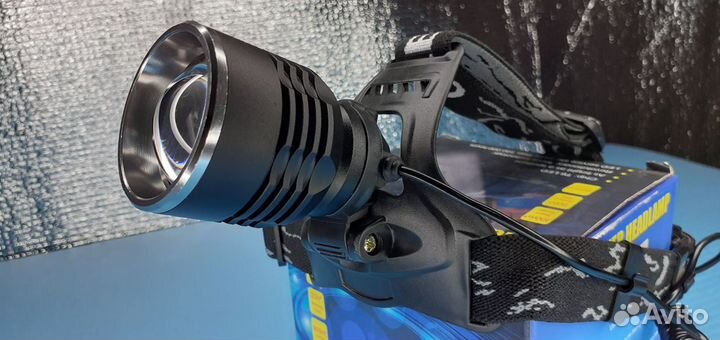 Фонарь налобный Хантер Крупная линза Функция Zoom