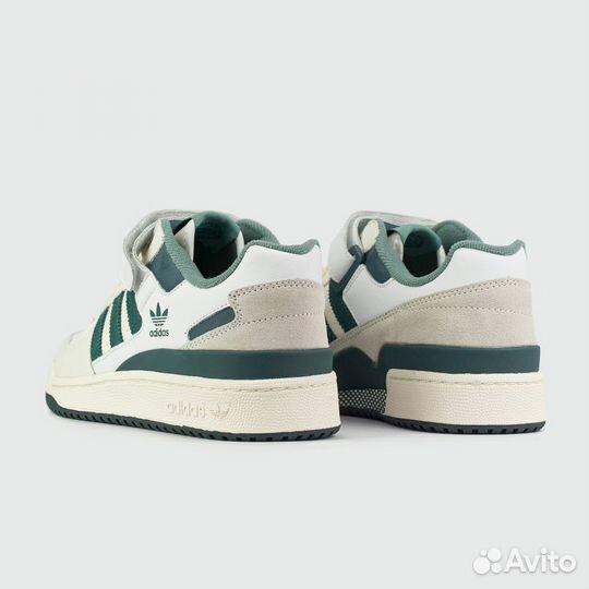 Кроссовки Adidas Forum Low White / Green