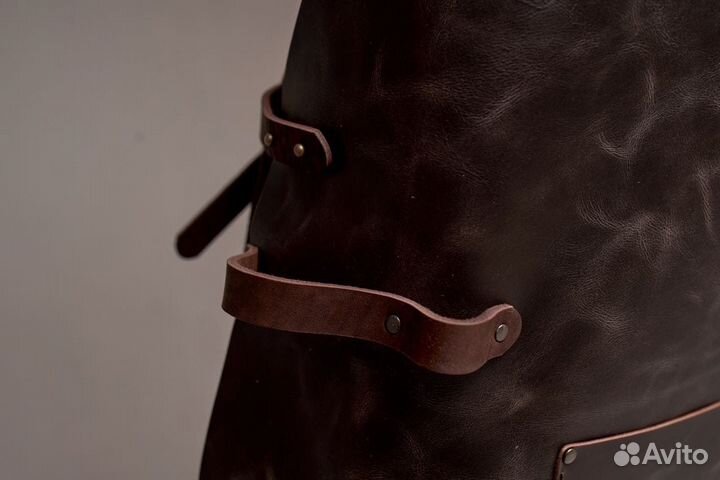 Гриль - фартук кожаный для барбекю (pullup)