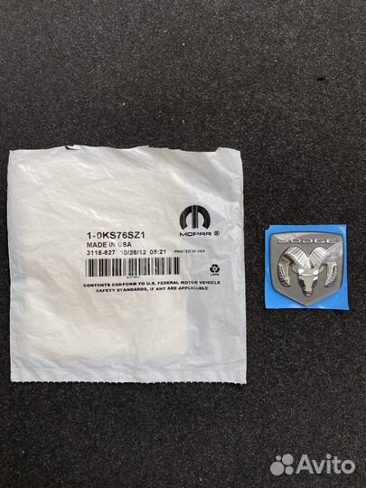 Эмблема на капот dodge intrepid оригинал