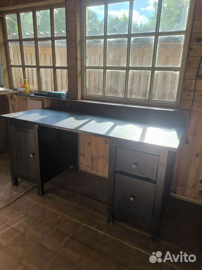 Стол рабочий из натуральной сосны