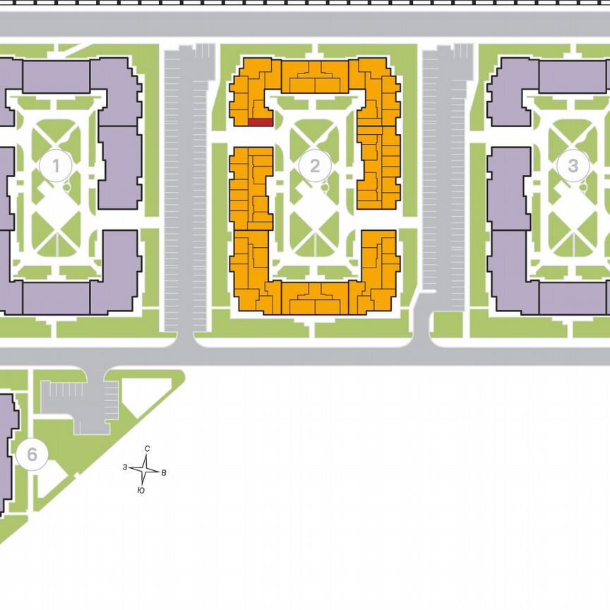 Квартира-студия, 24,6 м², 3/4 эт.