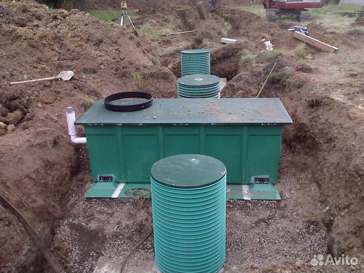 Станция биологической очистки. Канализация для дом