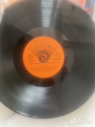 Виниловые пластинки сказки детские и многое другое