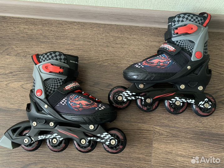 Ролики детские (33-36) с защитой