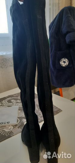 Сапоги ботфорты