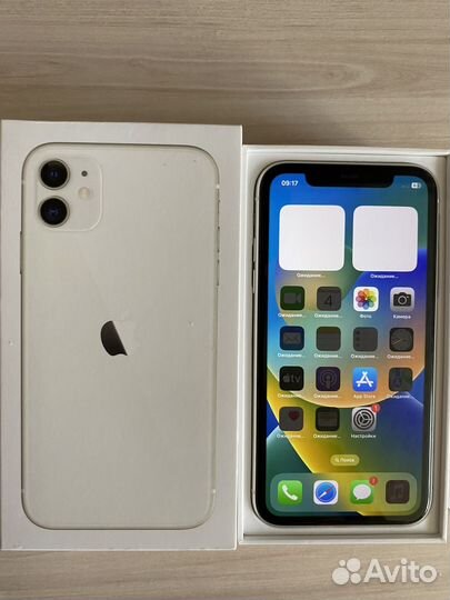 iPhone 11 128 gb (акб 90 sim)