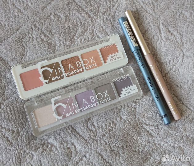 Палетки теней Catrice новые