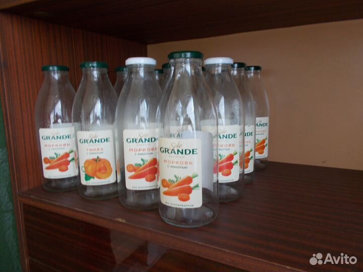 Бутылки из под сока