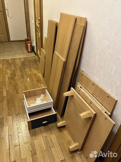 Стол письменный, компьютерный с этажеркой