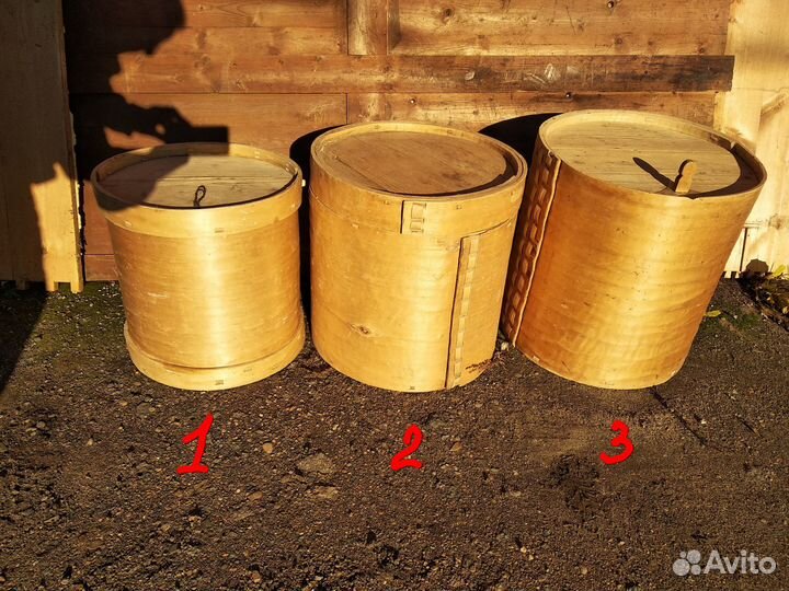 Лубяные короба старинные