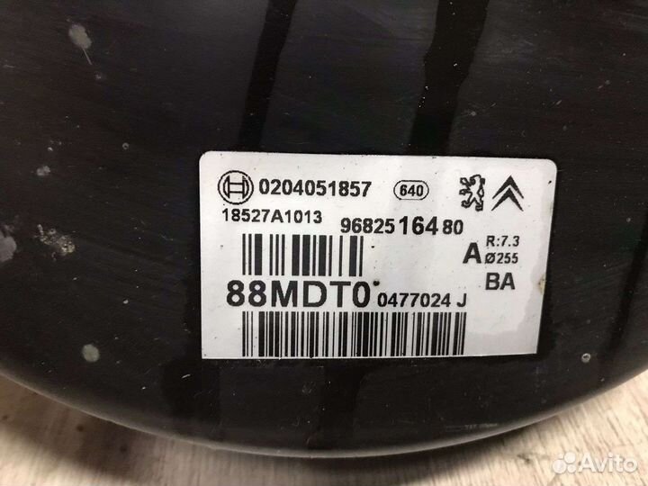 Вакуумный усилитель тормозов Peugeot 408