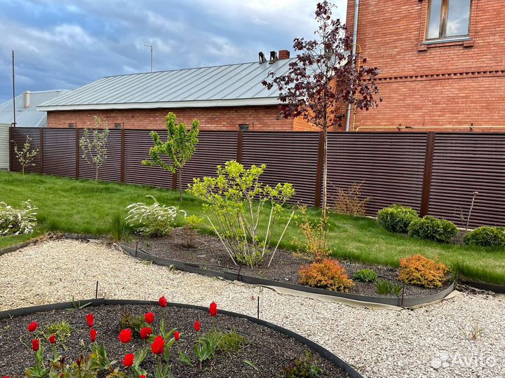 Заборы жалюзи