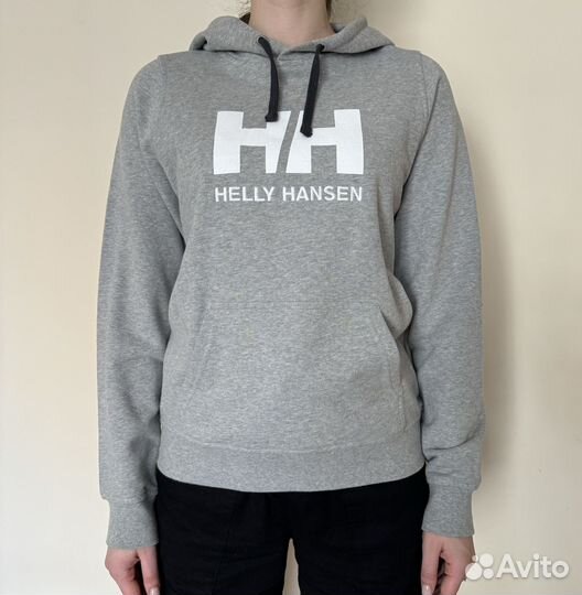 Худи Helly Hansen серое женское