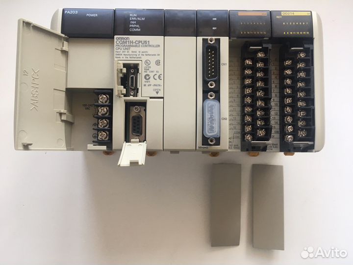 Цпу/блок питания, модули omron
