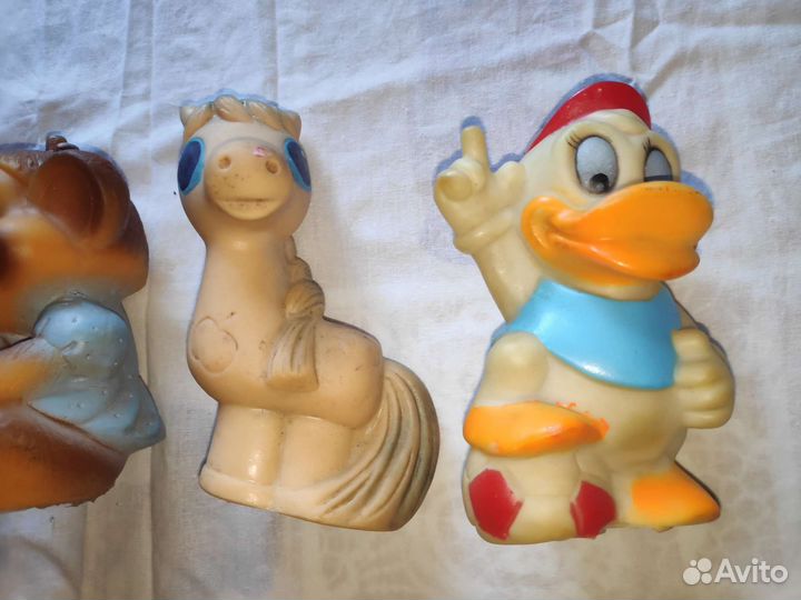Резиновые игрушки СССР