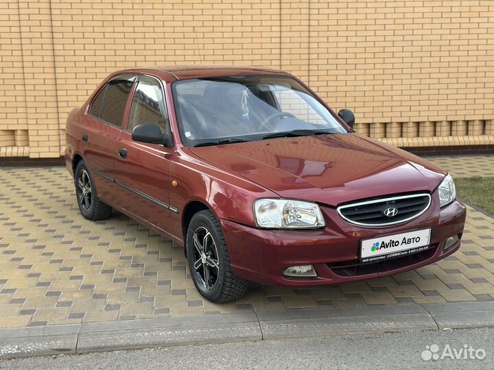 Hyundai Accent 1.5 МТ, 2005, 179 618 км