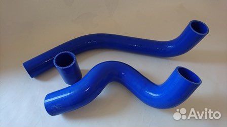Патрубки радиатора УАЗ Патриот с конд. силикон