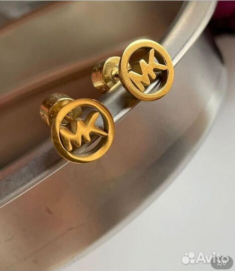 Серьги - пусеты Michael Kors