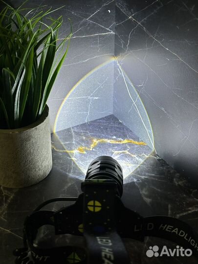 Мощный налобный фонарь на рыбалку