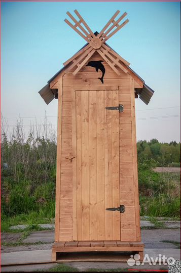 Дачный туалет с установкой JWL464