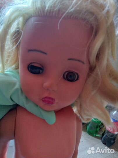 Кукла гдр СССР 55 см обижулька в ремонт