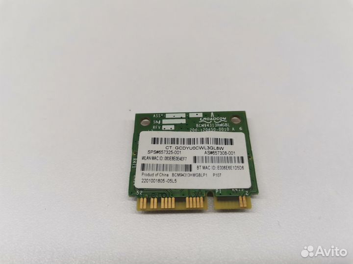 Wi Fi модуль Broadcom BCM94313hmgbl для HP