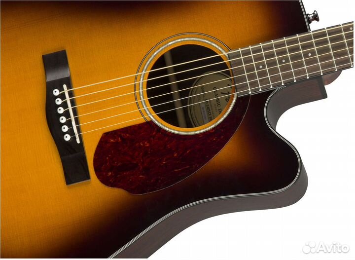Гитара электроаккустич. Fender CD140 SCE SB + кейс