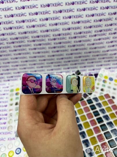 3d стикеры для телефона с вашим дизайном