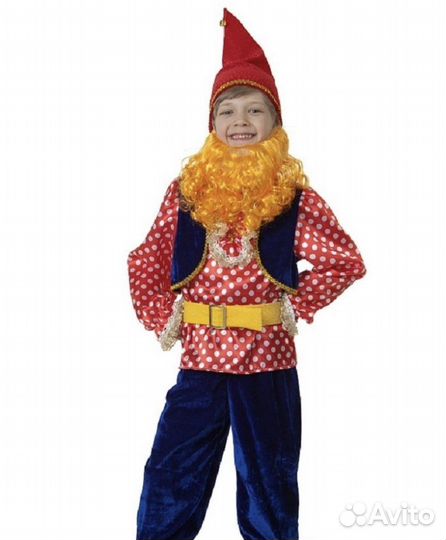 Новогодний костюм гнома