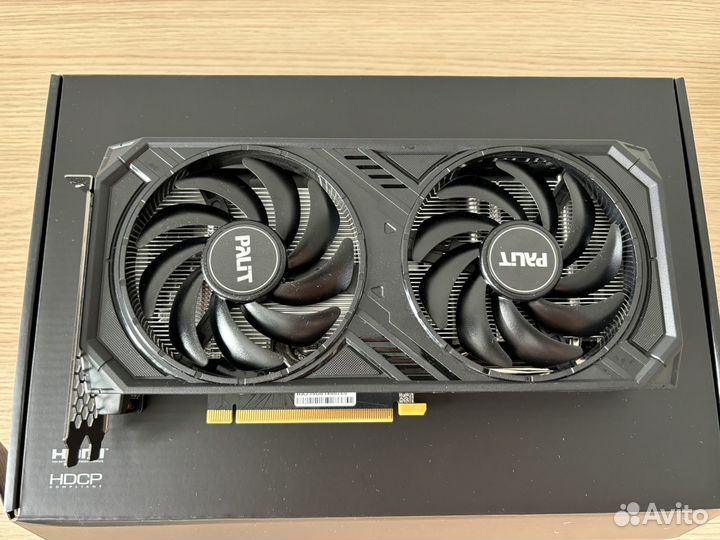 Видеокарта rtx 4060 palit dual