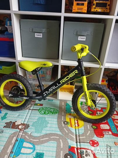 Беговел small rider Neon