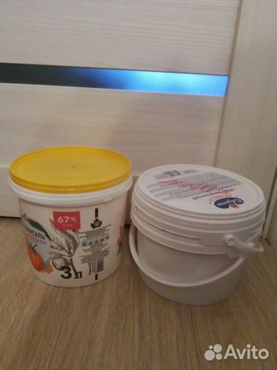 Ведра пластиковые