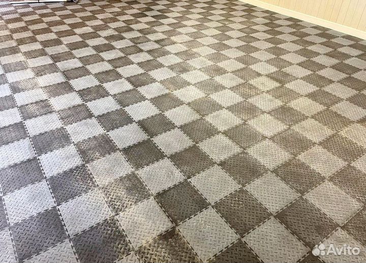 Модульная плитка для гаража