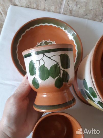 Новый набор керамики 5 предметов СССР