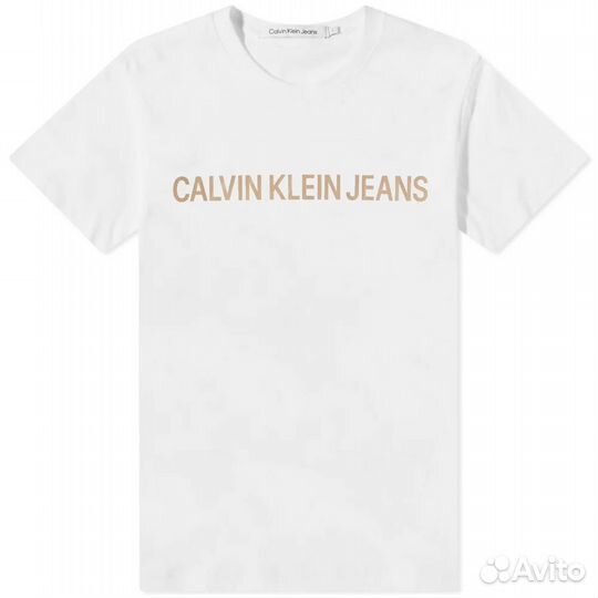 M /Футболка белая Calvin Klein. Оригинал