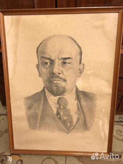 Портрет Ленина, СССР, 1984 год