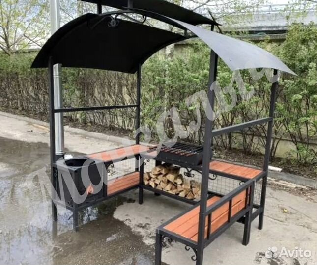 Мангал беседка