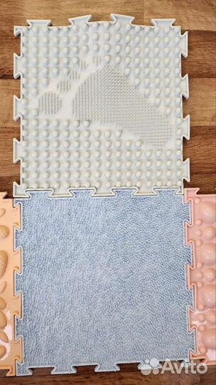 Детский ортопедический коврик пазл