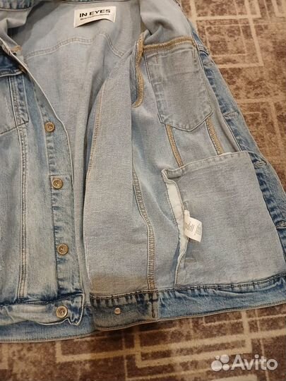 Джинсовая куртка мужская