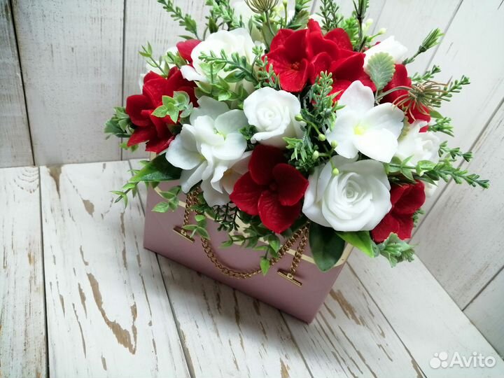 Букеты из мыла ручной работы