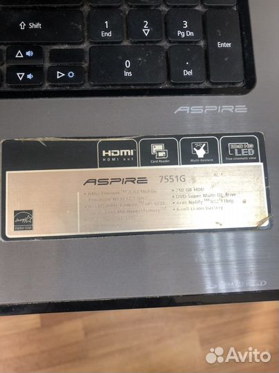 Ноутбук acer