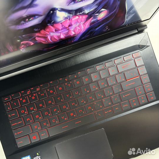 Игровой ноутбук MSI i7/RTX2060/120Hz