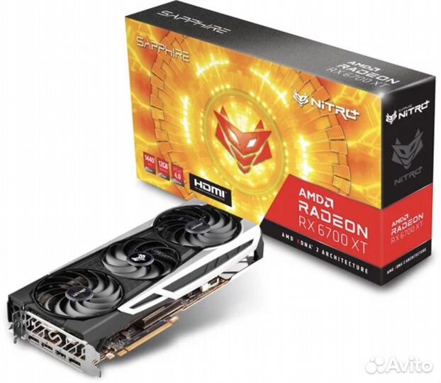 Sapphire AMD Radeon RX 6700 XT nitro+