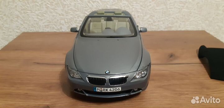 Bmw 6 series cabrio kyosho 1/18