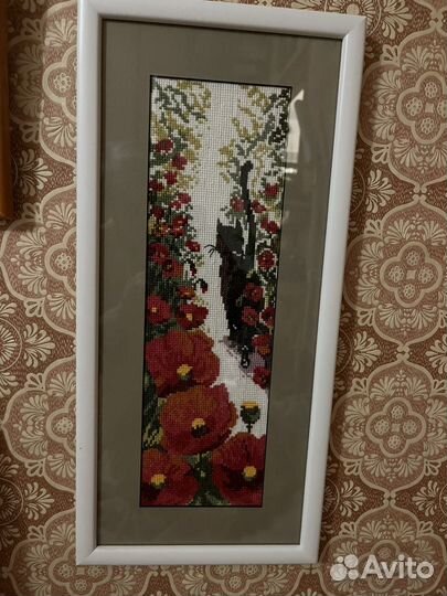 Остатки от набора для вышивания