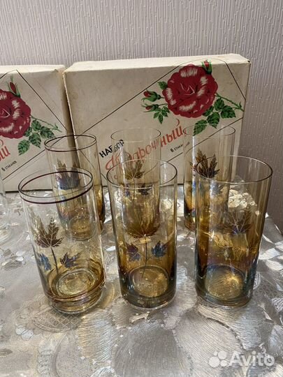 Стаканы стекло СССР